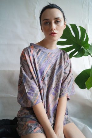 Sea Holly UNISEX Upcycled T-shirt