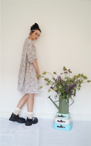 POLANA UPCYCLED DRESS BY LACONIE BRAND