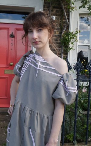 THE LUXE LOOM ASYMETRICAL NECKLINE