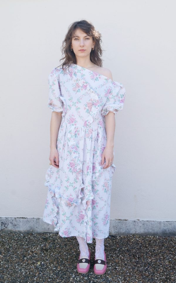 THE LUXE COLLECTION - UPCYCLED ROSE DRESS